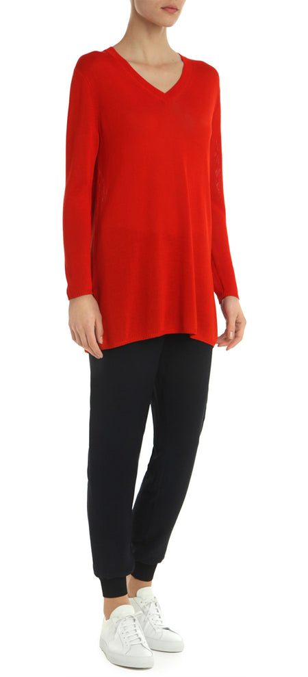 BRANDT RED TUNIC